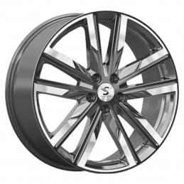 КиК КР014 (20_CX-9) 8x20 PCD5x114.3 ET45 DIA 67.1  Diamond gloss graphite